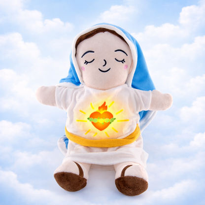 Mary Snuggle™ - Blessed Breathing plush