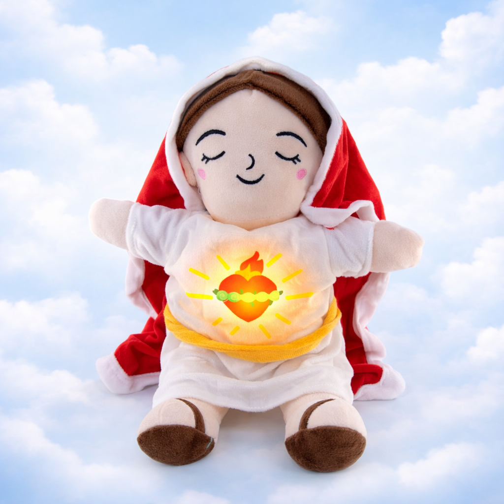Mary Snuggle™ - Blessed Breathing plush
